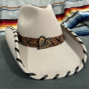 Never worn Scala Ranch Cowgirl Hat